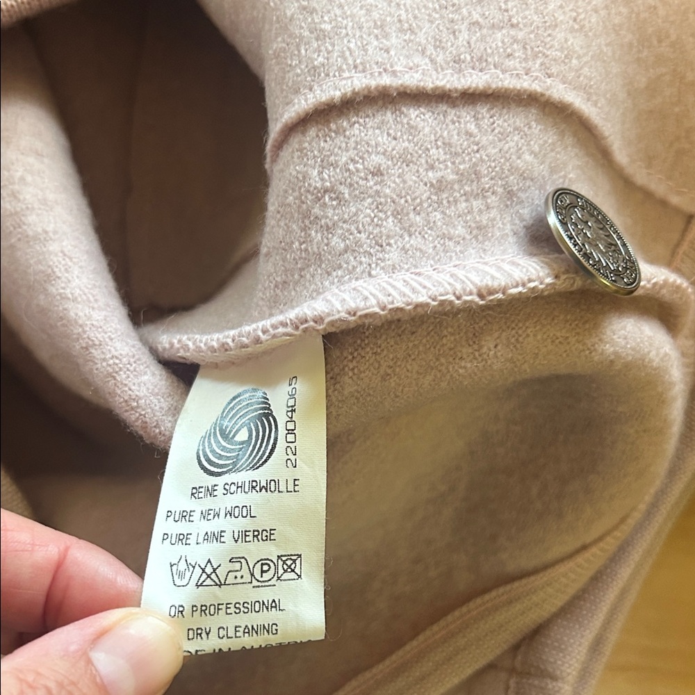 Geiger of Austria Pink Women's Wool Jacket - Picture 5 of 9